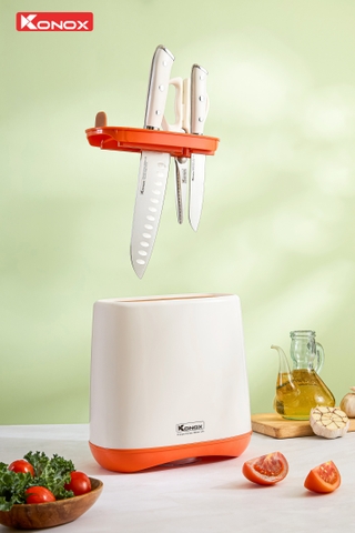 Bộ dao làm bếp 5 món cao cấp Konox Haper Orange