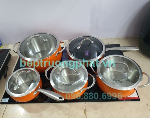Bộ nồi từ Faster 5 món Luxury 555