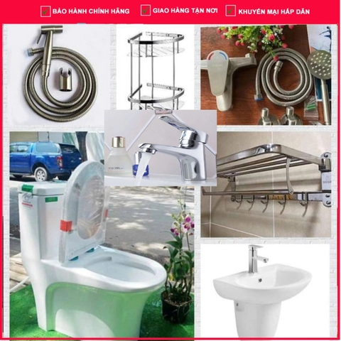 Combo phòng tắm giá rẻ,Combo thiết bị vệ sinh 119