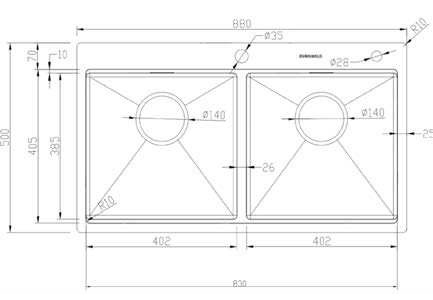 Chậu rửa bát Eurogold EUC28850GA