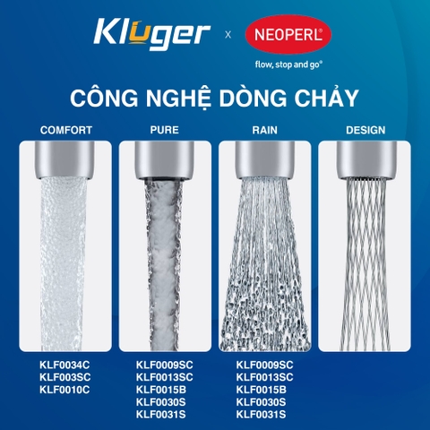 Vòi rửa bát Kluger KLF0031S