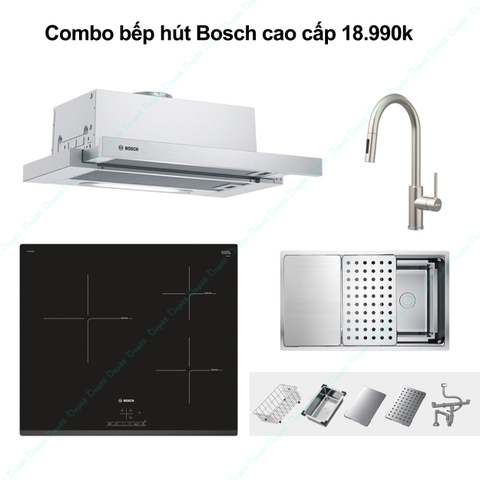 Bếp từ  , hút mùi , chậu rửa bát cho công trình , dự án , chung cư mini