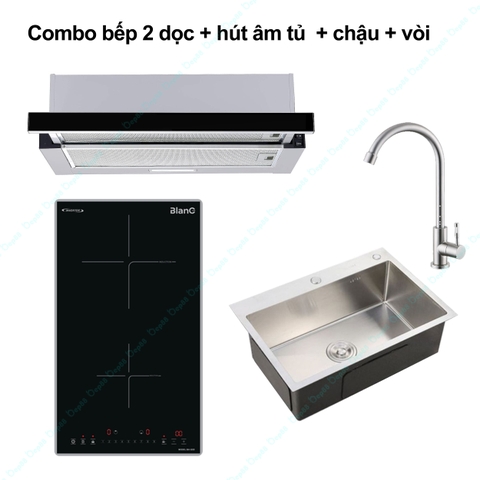 Bếp từ  , hút mùi , chậu rửa bát cho công trình , dự án , chung cư mini