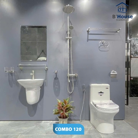Combo phòng tắm giá rẻ,Combo thiết bị vệ sinh 120