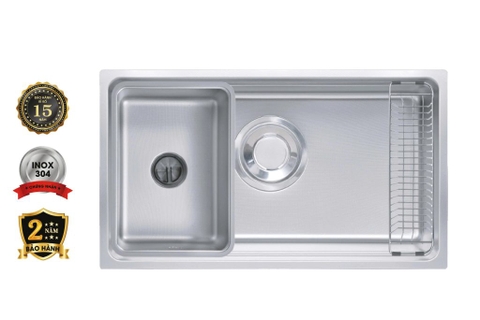 CHẬU RỬA 1 HỐ FANDI FD-DECO7644S