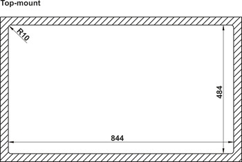 CHẬU KAFF SUS WS R10 HS25-SSN2S-8650 567.94.024