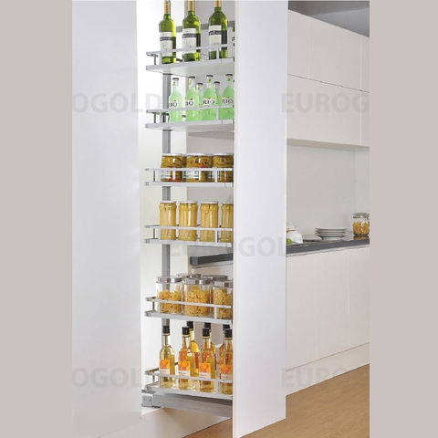 Tủ Kho INOX Nan Dẹt Cánh Rút Xoay Hai Hướng EGX0640 (EKX10640) Eurogold