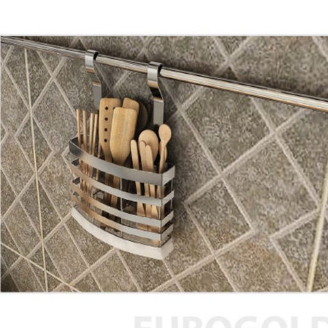 Giá để đũa thìa muôi treo ngoài inox 304 Eurogold EV118