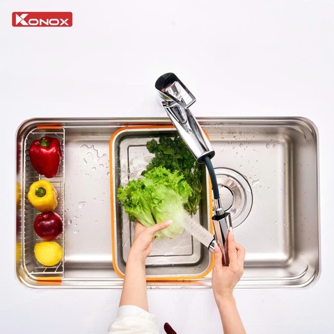 Chậu rửa bát Konox Tari Smart 7047PP