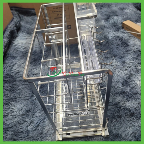 Giá dao thớt chai lọ Faster MF200/250/300/350/400 DN304, Inox 304 nan dẹt cao cấp