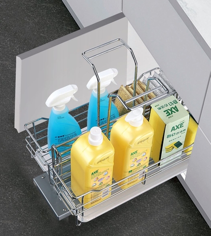 Giá đựng chất tẩy rửa nan tròn Inox 304 Sevilla SV R4-35