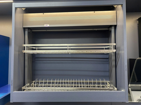 Giá Bát Đĩa Nâng Hạ Điện INOX 304 Nan Oval EMP900 (ESP9990PRO) Eurogold