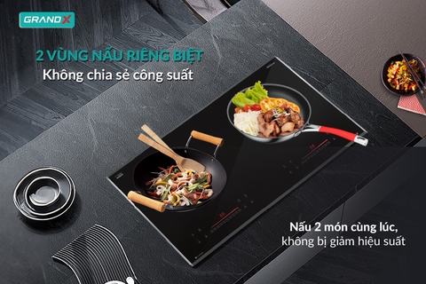 Bếp từ đôi GrandX GX IH618SE Serial 6