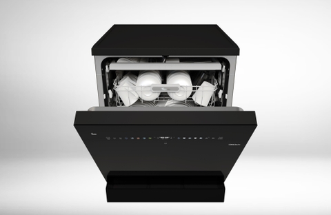 Texgio Dishwasher TGDM795B Smart Pro - Máy rửa chén bát 16 bộ, Sấy khí nóng, Màn hình màu siêu đẹp, Cửa điện, Tự động mở & đóng cửa