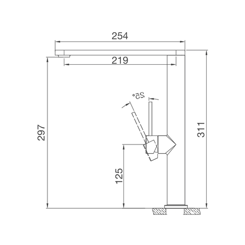 Vòi Rửa Chén Nóng Lạnh INOX 304 Malloca K061S