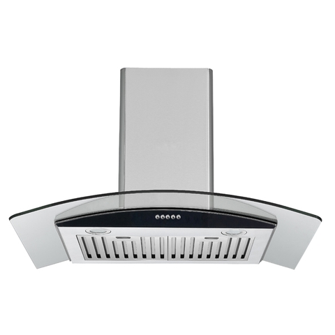 Máy hút mùi kính cong Faster FS-3570BL - Công suất hút cao