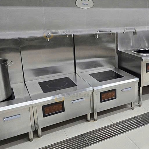 Bếp từ công nghiệp đơn 12kW mặt phẳng