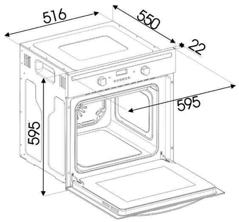 Lò nướng Sevilla SV-LN660