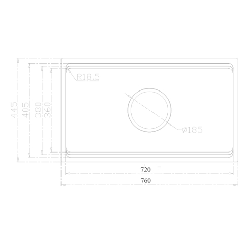 Chậu rửa bát MOONTON M7644U