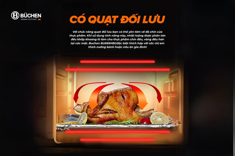 Lò nướng Buchen BU669HBG