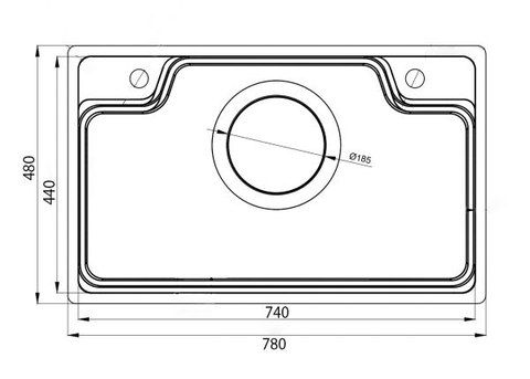CHẬU RỬA KEEPER – CR02 – 7848