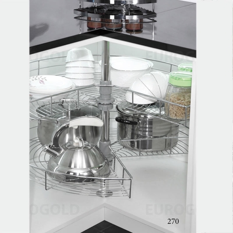 Mâm Xoay INOX 304 Nan Mở 3/4 – 270º EP270A (EXT27080)- Eurogold