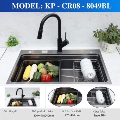 CHẬU RỬA KEEPER – CR08 – 8049BL