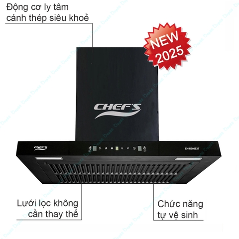 Máy hút mùi Chef’s  EH R908E3T chữ T 70cm