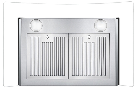 Máy hút mùi kính cong mặt kính đen EUH02170