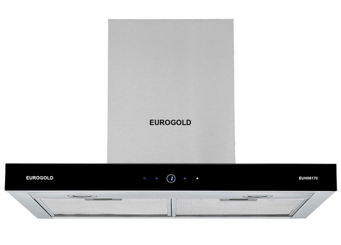 Máy hút mùi chữ T mặt kính đen EUH06170