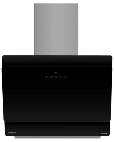 Máy hút mùi kính vát mặt kính đen EUH2870VM