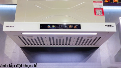 Máy hút mùi Kocher Turbo Smart 3D X3D-350T