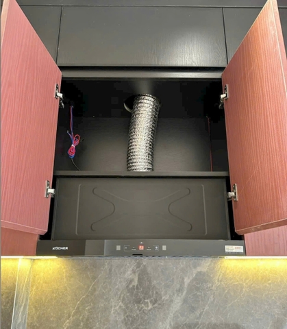 Máy hút mùi âm tủ Kocher TURBO X-350D