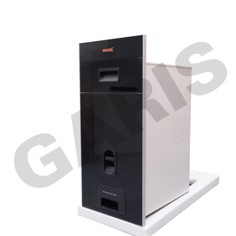 Thùng gạo Garis MRB630 mặt kính đen 15kg
