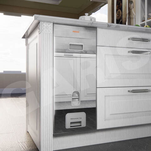 Thùng gạo Garis MRM630 mặt gương 15kg