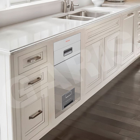 Thùng gạo Garis MRM830 mặt gương thùng inox 304 15kg