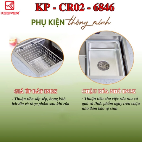 CHẬU RỬA KEEPER – CR02 – 6846