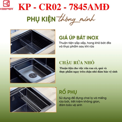 CHẬU RỬA KEEPER – CR02 – 7845AMĐ