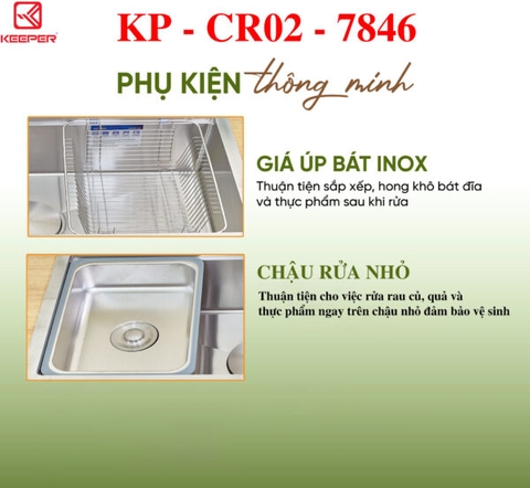 CHẬU RỬA KEEPER – CR02 – 7846
