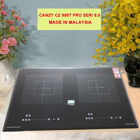 Bếp từ Canzy CZ 888T PRO SERI 8.0 tặng bộ nồi 5 món