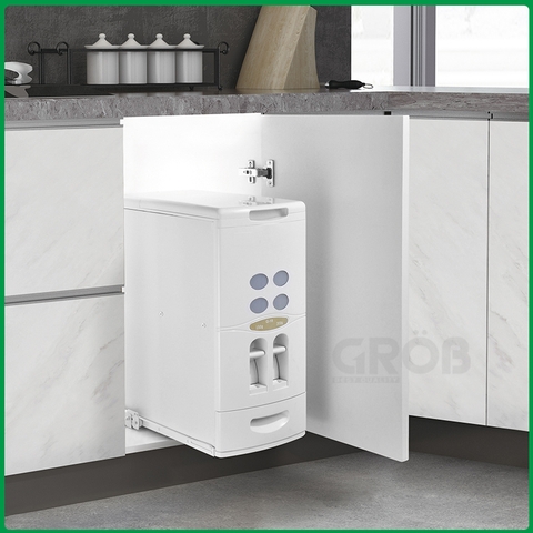 Thùng gạo âm tủ RB-18.4 Grob