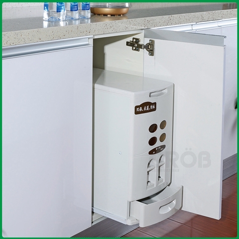Thùng gạo âm tủ RB-18.4 Grob