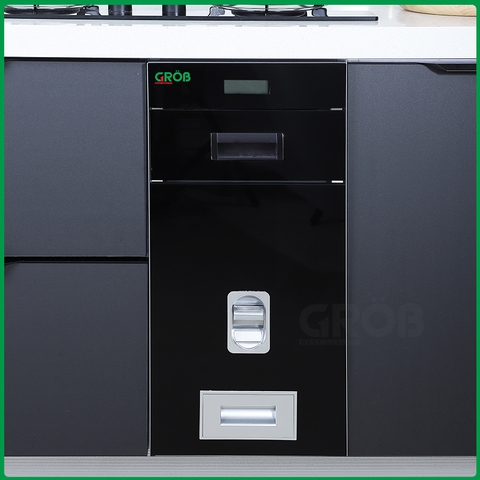 Thùng gạo mặt gương điện tử Grob RBE-300B
