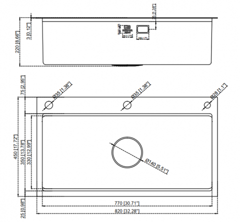 CHẬU RỬA KEEPER –CR08 – 8245NE