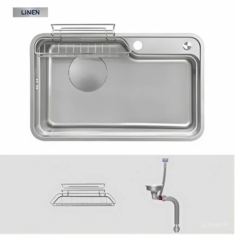 CHẬU RỬA BÁT INOX 304 TAKA KF7848FS DO BASIC