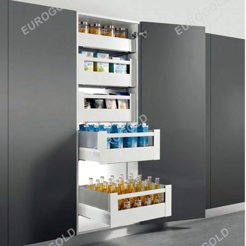 Tủ đồ khô 4 tầng độc lập nhôm cao cấp Eurogold EUM22460