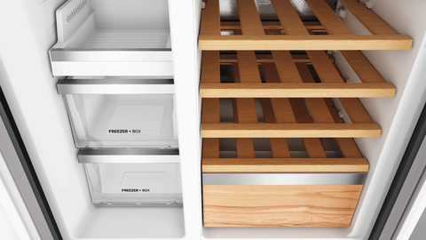 Tủ lạnh Side by Side tích hợp tủ rượu Teka RLF 85950 GBK