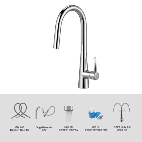 Vòi rửa bát Kluger KLF0009SC