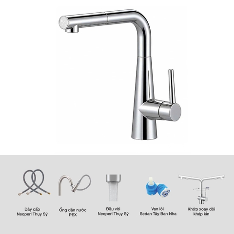 Vòi rửa bát Kluger KLF0013SC