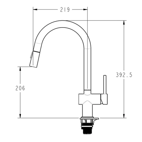 Vòi rửa bát Kluger KLF0021C